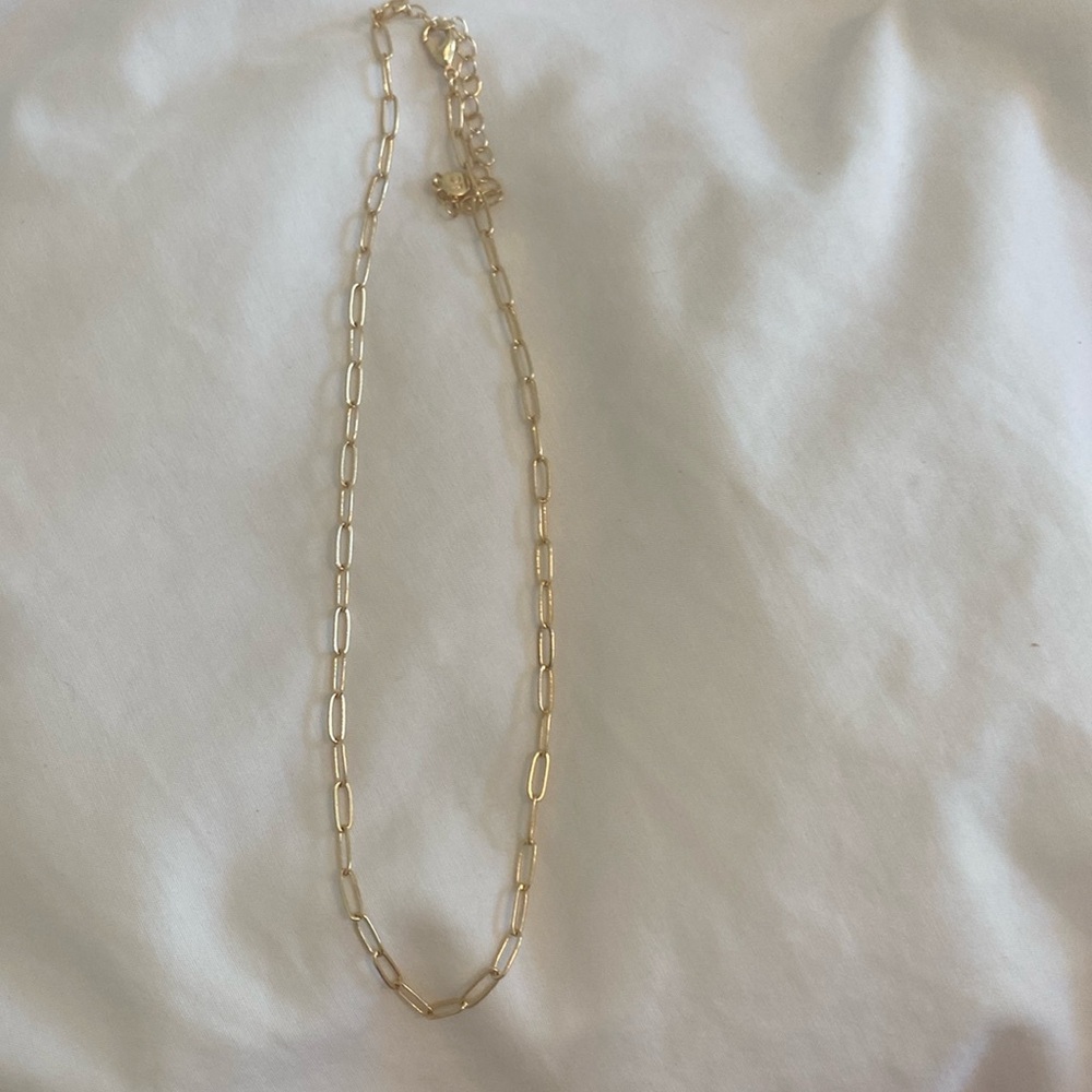Paperclip necklace